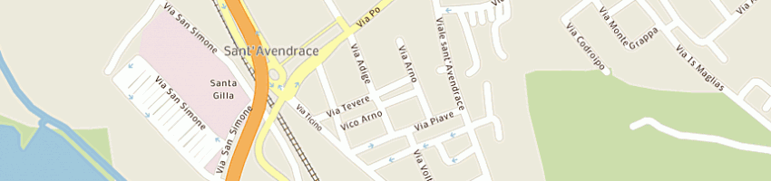 Mappa della impresa vacca mauro a CAGLIARI
