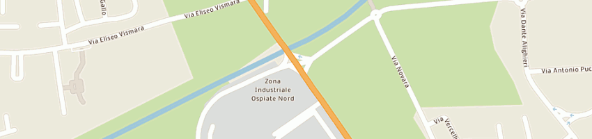 Mappa della impresa informatica e techologia srl a BOLLATE