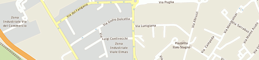 Mappa della impresa magro flli snc di francesco e sergio a CAGLIARI