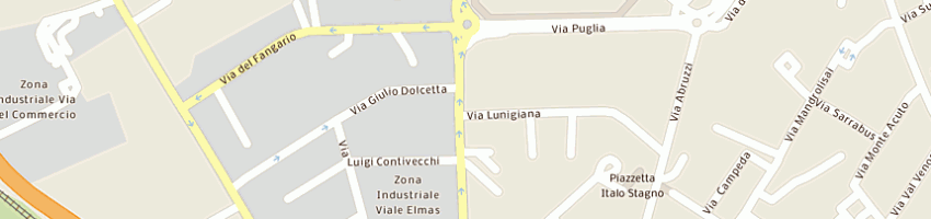 Mappa della impresa porcu luciano a CAGLIARI