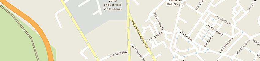 Mappa della impresa bassu roberto mario a CAGLIARI