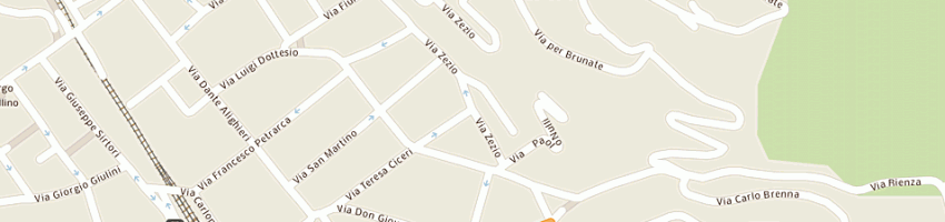Mappa della impresa arnaboldi silvano a COMO