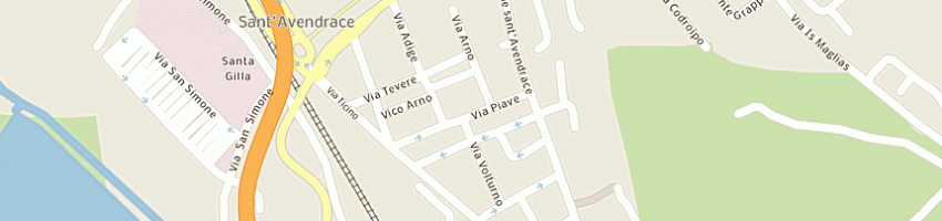 Mappa della impresa vacca donatina a CAGLIARI