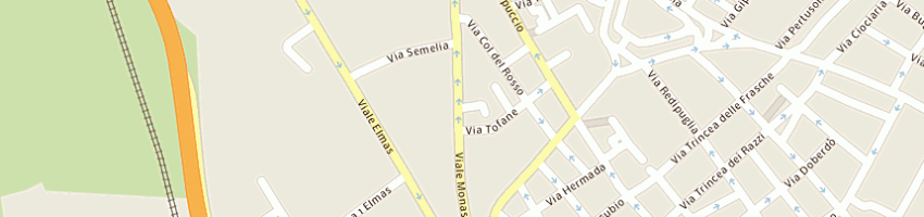 Mappa della impresa sodano vincenzo a CAGLIARI