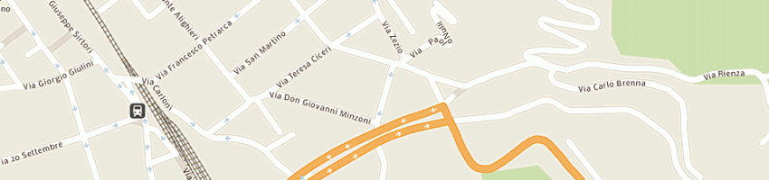 Mappa della impresa impresa pompe funebri collina di collina enrico e c sas a COMO