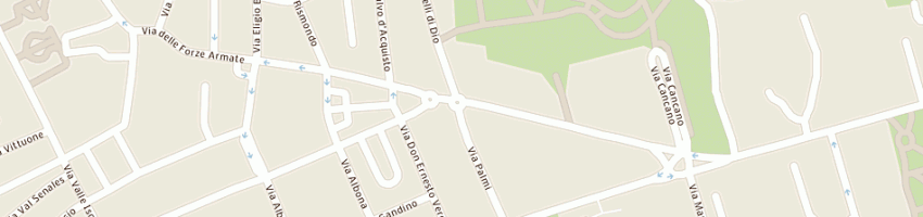 Mappa della impresa palombo e figli di palombo gianfranco e palombo michele snc a MILANO