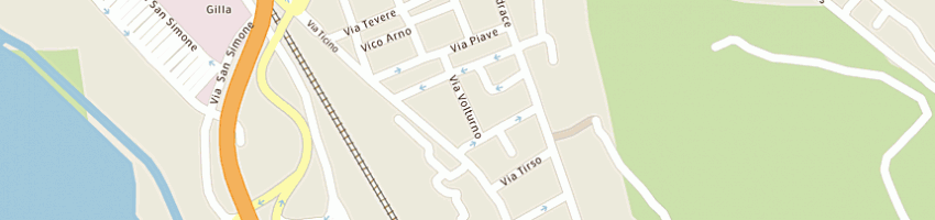 Mappa della impresa nuova sicurvis srl a CAGLIARI