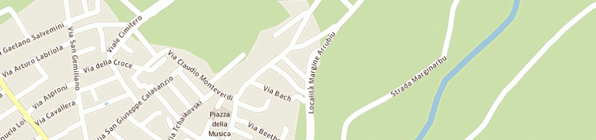 Mappa della impresa sini franco a CAGLIARI
