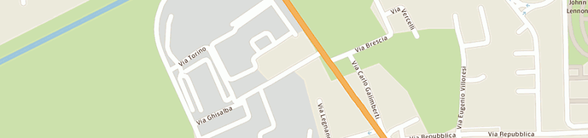 Mappa della impresa brasca angelo a MILANO