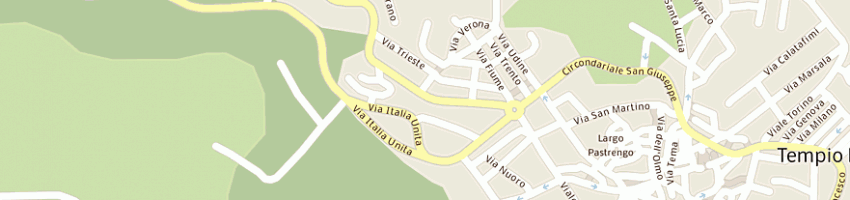 Mappa della impresa amic gerolamo a TEMPIO PAUSANIA