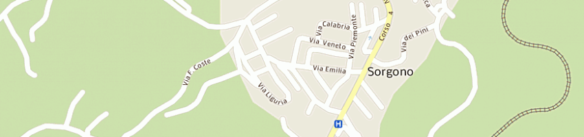 Mappa della impresa arru giampiero a SORGONO