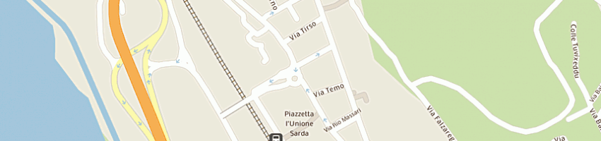 Mappa della impresa aresu fabio a CAGLIARI