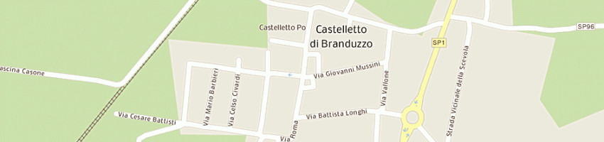 Mappa della impresa marioni amanda a CASTELLETTO DI BRANDUZZO