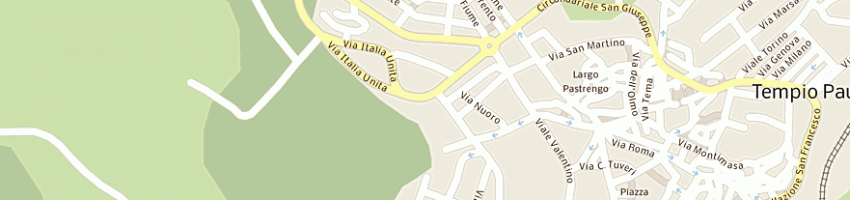 Mappa della impresa fantasia matteo carmine a TEMPIO PAUSANIA