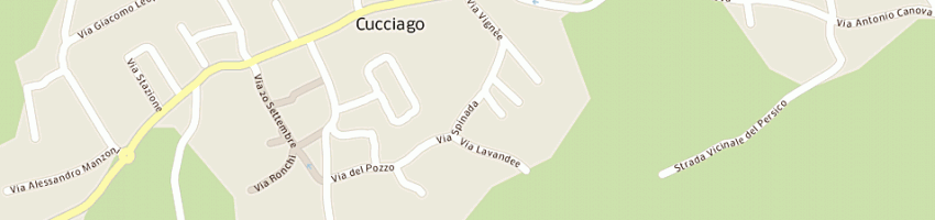 Mappa della impresa polizia municipale a CUCCIAGO