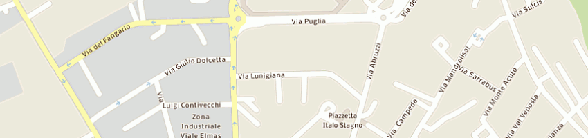 Mappa della impresa sanna pierpaolo a CAGLIARI