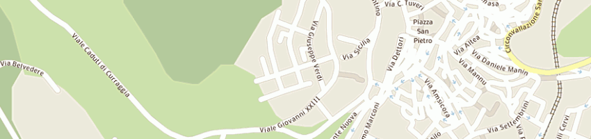 Mappa della impresa falegnameria fratelli fadda di fadda antonio e gian franco sas a TEMPIO PAUSANIA