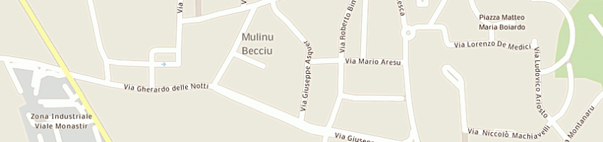 Mappa della impresa am di murru andrea a CAGLIARI