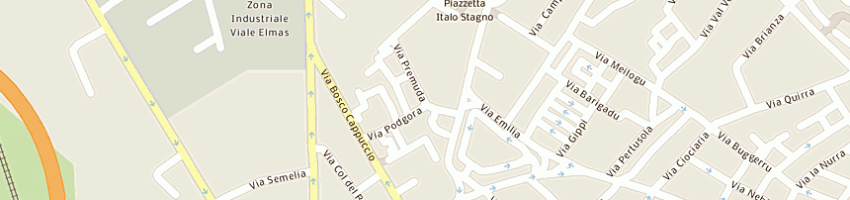 Mappa della impresa comune di cagliari a CAGLIARI