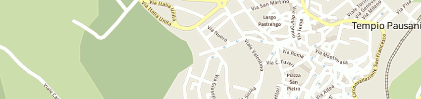 Mappa della impresa sd auto di sergio deligios a TEMPIO PAUSANIA