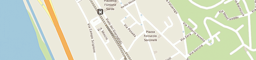 Mappa della impresa tepor spa a CAGLIARI