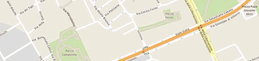 Mappa della impresa conmar sas di conti marcello a CESANO BOSCONE
