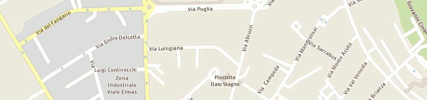 Mappa della impresa sarda impianti costruzioni e progettazioni saicop - srl a CAGLIARI
