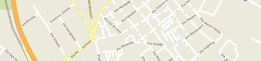 Mappa della impresa fpservizi tecnici srl a CAGLIARI
