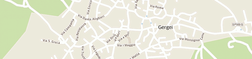 Mappa della impresa anedda giuliano e c sas a GERGEI