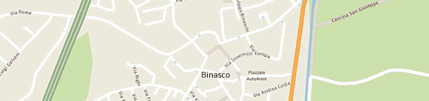 Mappa della impresa santagostini anselmo a BINASCO
