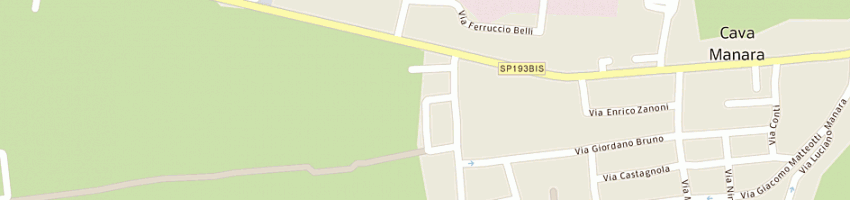 Mappa della impresa cellari alberto francesco a CAVA MANARA
