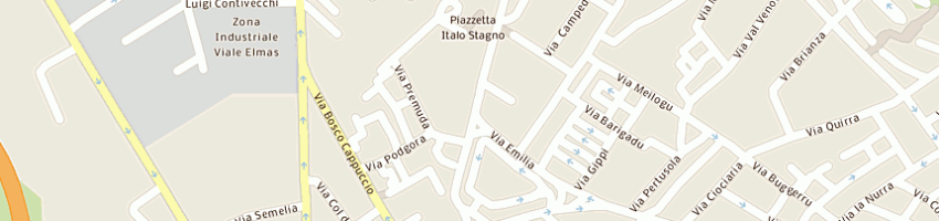 Mappa della impresa scuola media statale a CAGLIARI