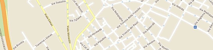 Mappa della impresa ghita sas di carlo sanna e c a CAGLIARI
