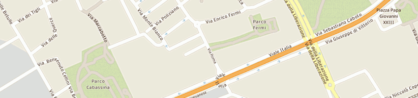 Mappa della impresa studio martini angelo a CORSICO