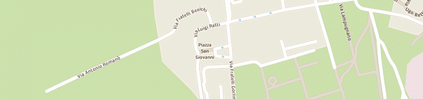 Mappa della impresa l'artigiano dell'occhiale a MILANO