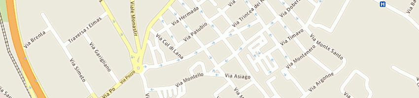 Mappa della impresa pizzeria nicolino di lorusso maddalena e c snc a CAGLIARI