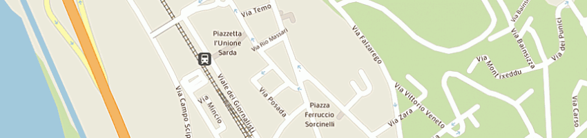 Mappa della impresa gastronomia internazionale di ge b muscas snc a CAGLIARI