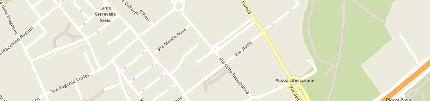 Mappa della impresa de d di cipriani bianca a CESANO BOSCONE