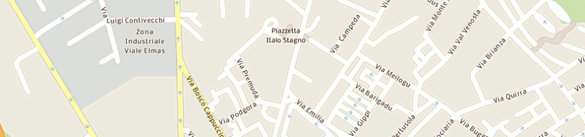 Mappa della impresa cannas emanuela a CAGLIARI