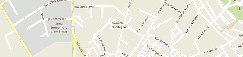 Mappa della impresa tau srl sistemi gestionali a CAGLIARI