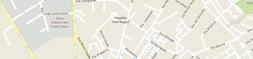 Mappa della impresa agrimed a CAGLIARI