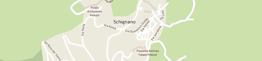 Mappa della impresa bar trattoria il circolo a SCHIGNANO