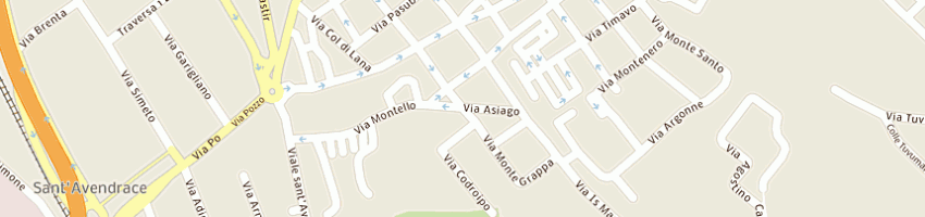Mappa della impresa tacnet srl a CAGLIARI