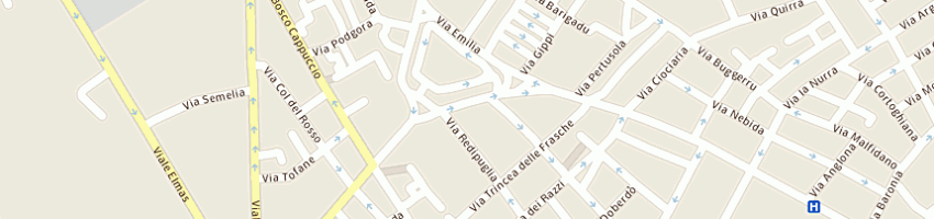 Mappa della impresa arru giannina a CAGLIARI