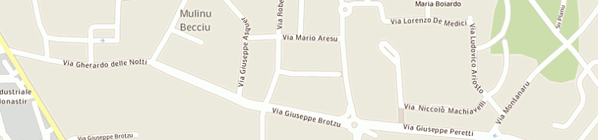 Mappa della impresa ersu a CAGLIARI
