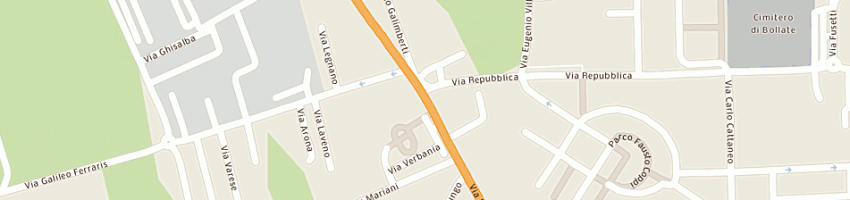 Mappa della impresa madaschi nadia a BOLLATE