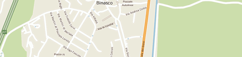 Mappa della impresa paflex srl a BINASCO