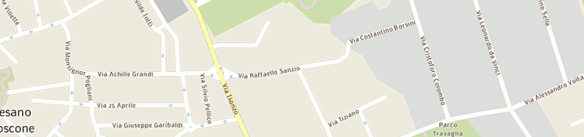 Mappa della impresa e-care spa a CESANO BOSCONE
