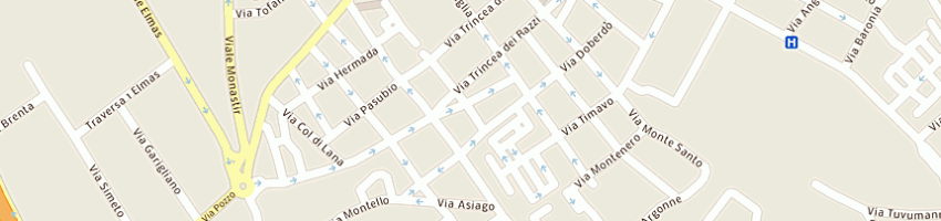 Mappa della impresa festa alessandro a CAGLIARI