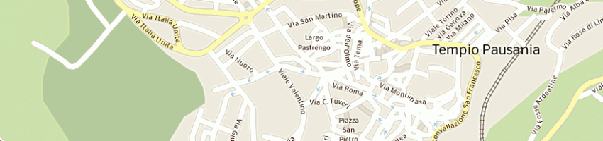 Mappa della impresa lepogi e c(snc) a TEMPIO PAUSANIA